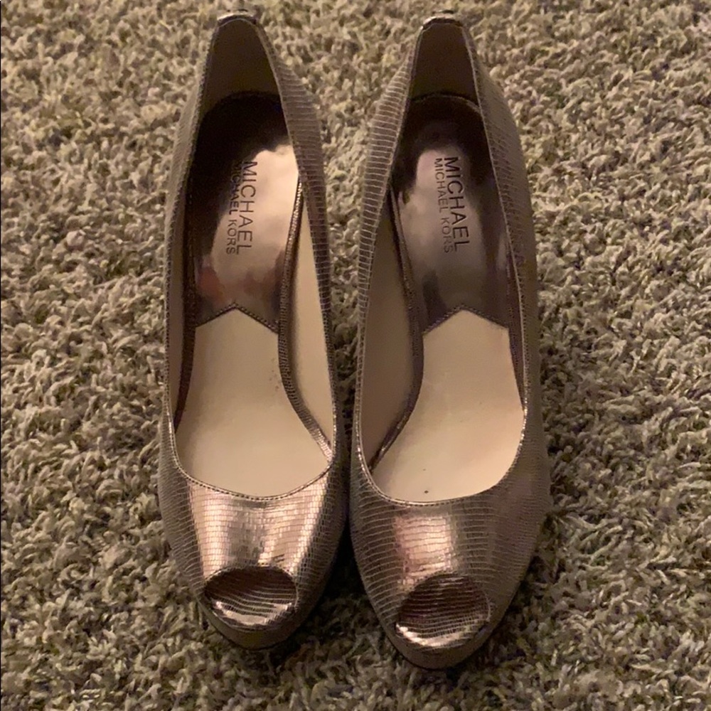 Gold heels